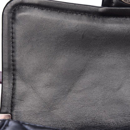 Chanel Calfskin Quilted Large Prestige Top Handle Flap Black 11 of 21
