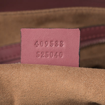 Gucci GG Supreme Monogram Blooms Large Zip Top Tote Beige Multicolor Dry Rose 7 of 11