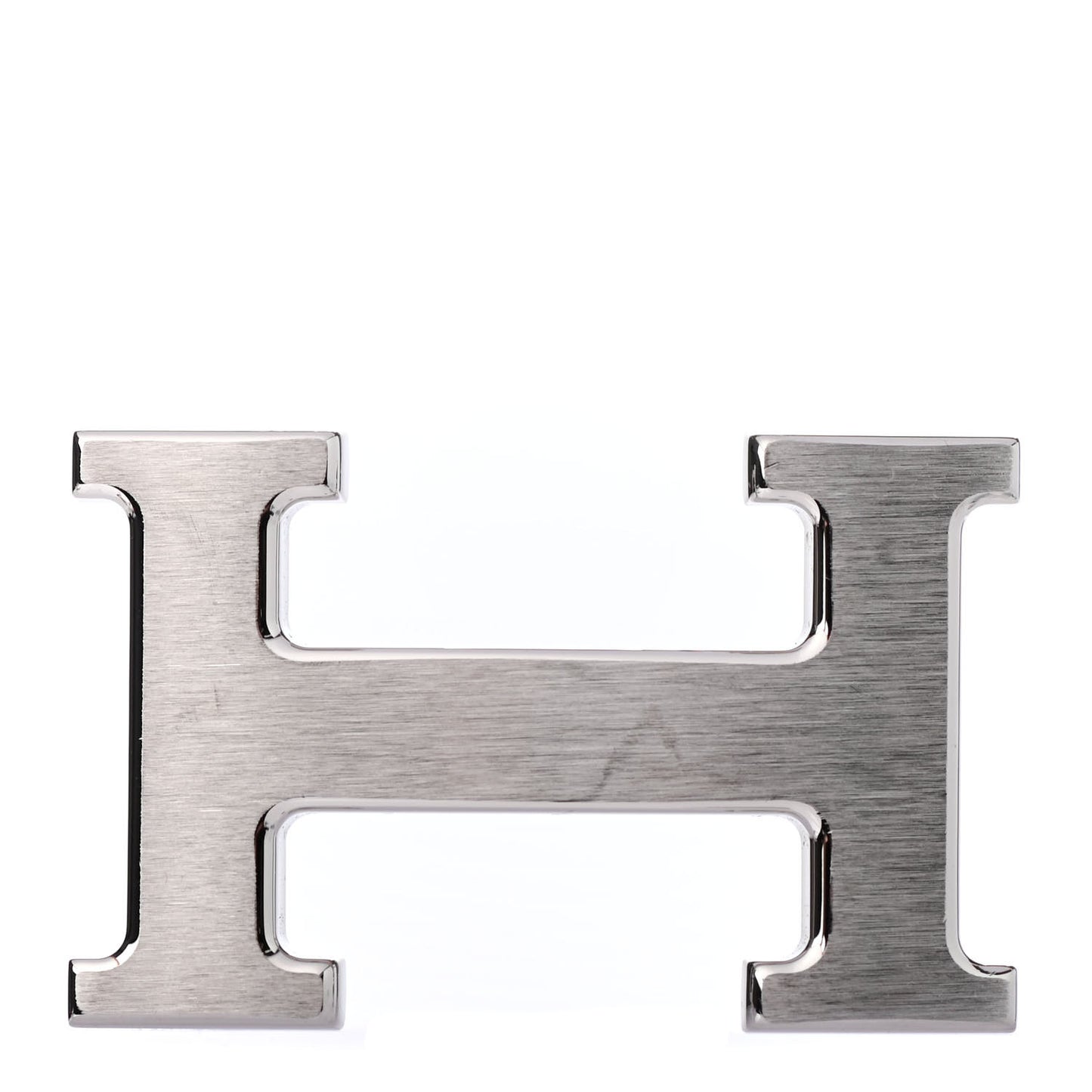 Brushed Palladium 32mm H Belt Buckle