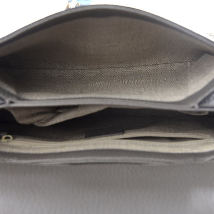 Gucci Dollar Calfskin Interlocking G Top Handle Shoulder Bag Loess 4 of 8