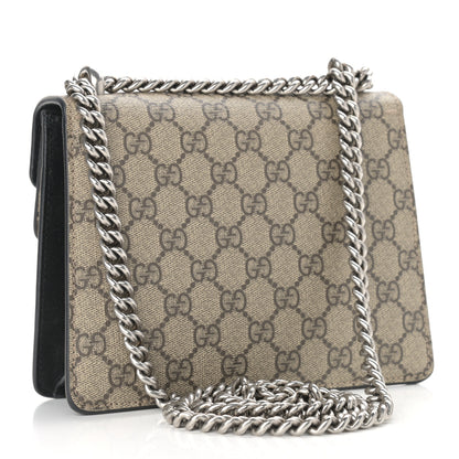 Gucci GG Supreme Monogram Mini Dionysus Shoulder Bag Black 3 of 11