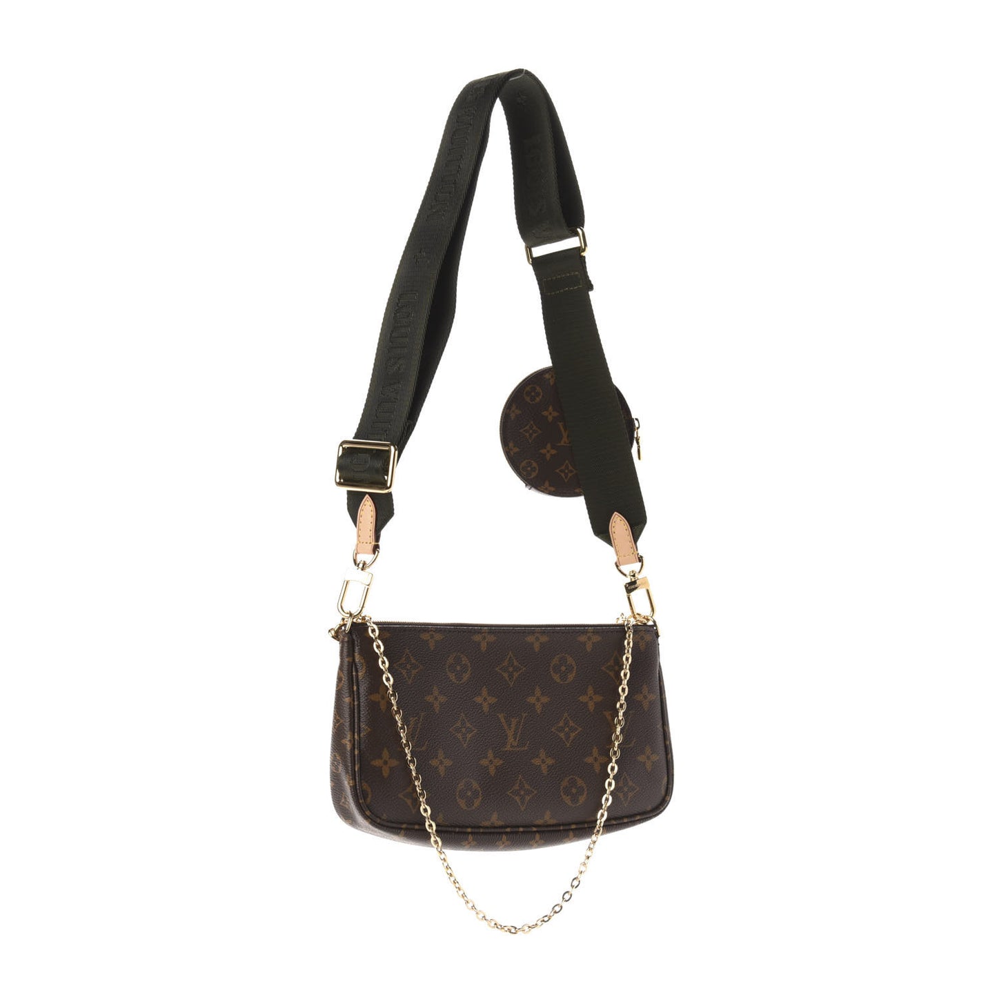 Monogram Multi Pochette Accessories Kaki