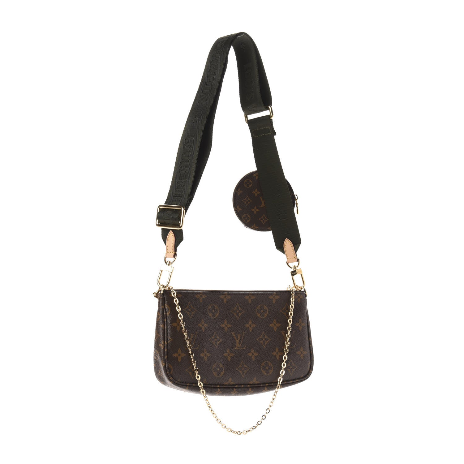 Louis Vuitton Monogram Multi Pochette Accessories Kaki 3 of 13