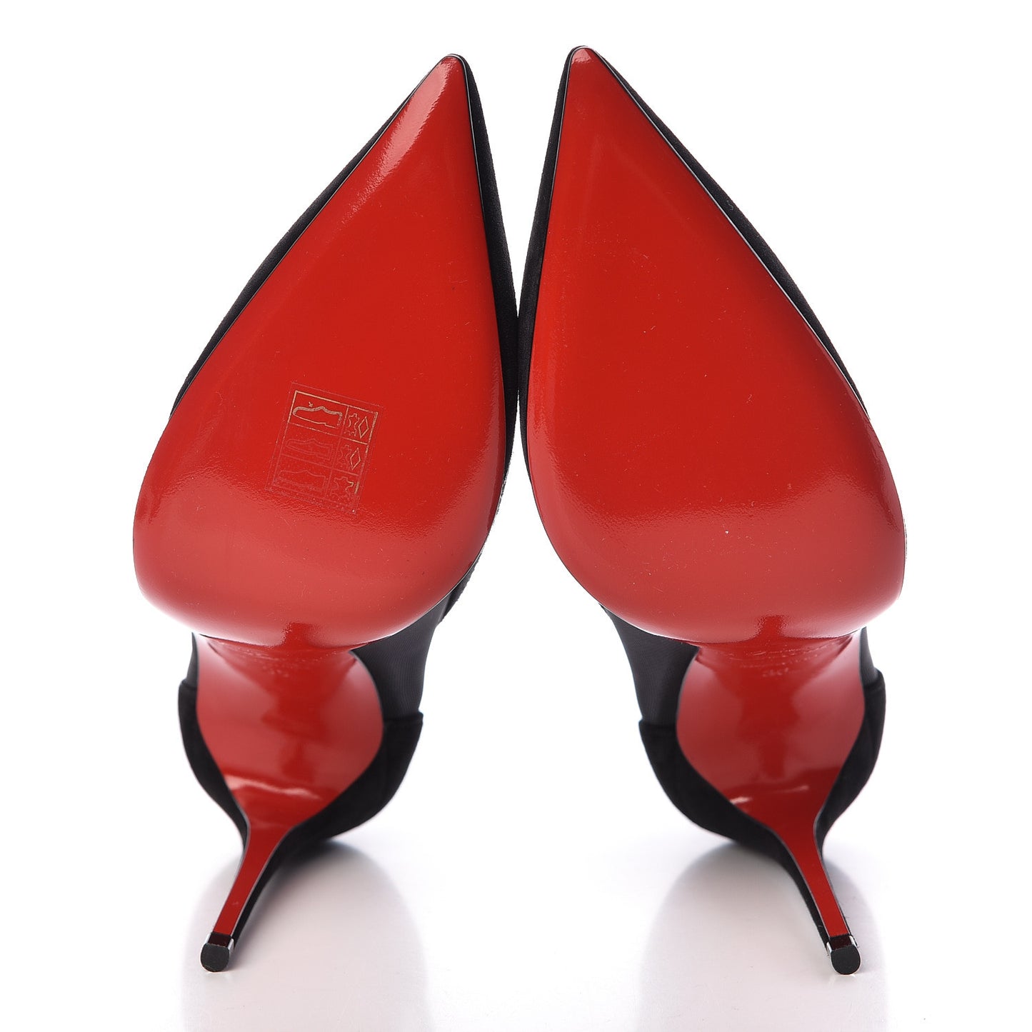 Veau Velours Rete Galativi 100 Pumps 36 Black