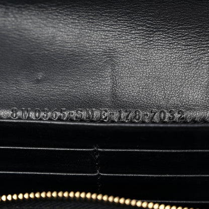 Fendi Vitello Liberty Century Lucido By The Way Continental Wallet On Chain Black 7 of 11