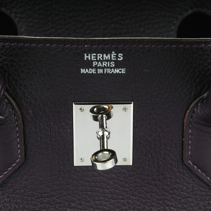 Hermes Togo Birkin 35 Raisin 8 of 23