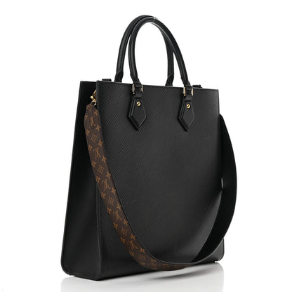 Louis Vuitton Epi Sac Plat PM Black 3 of 12