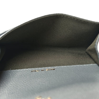 Chanel Caviar Quilted Boy Flap Card Holder Grey 5 of 9