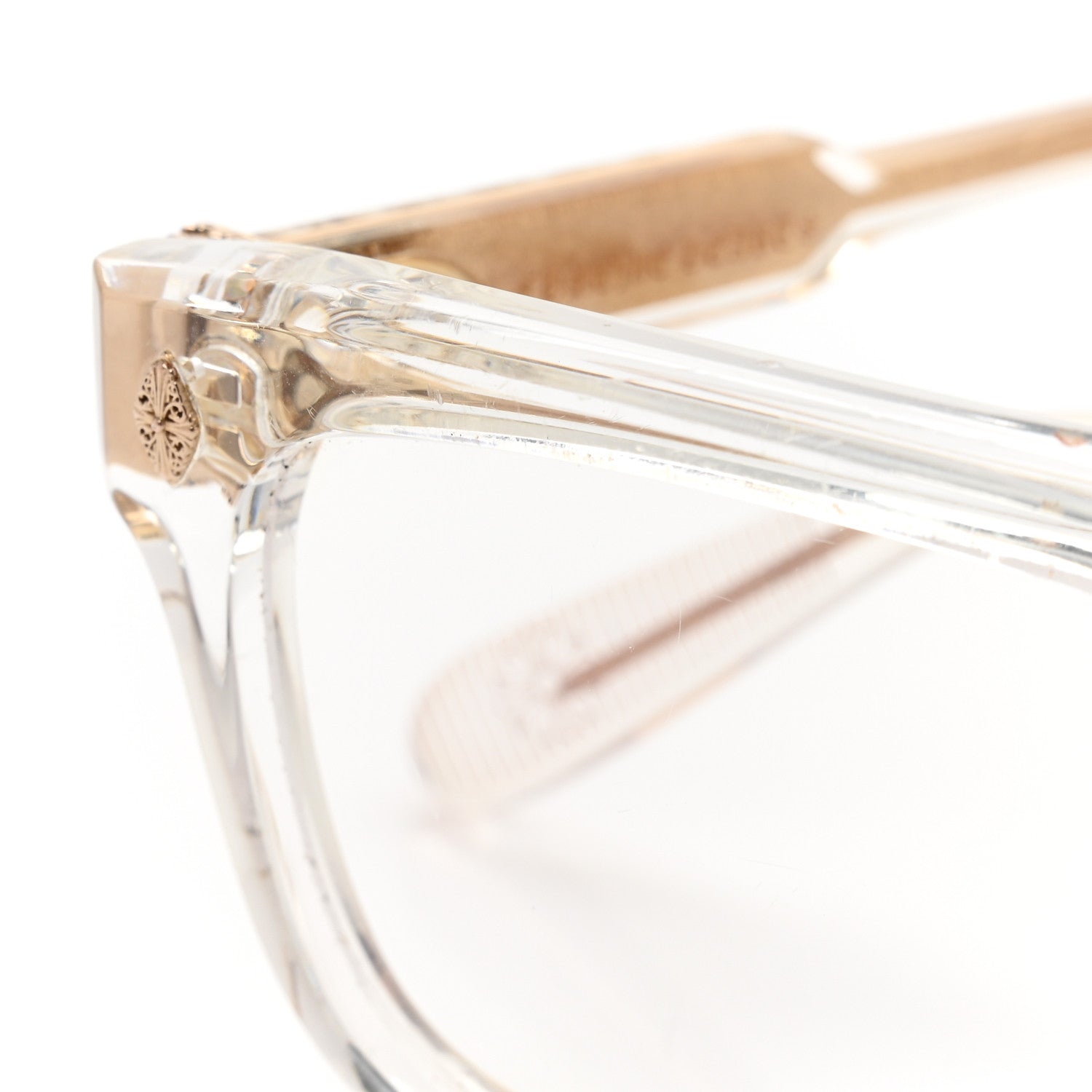 Chrome Hearts Acetate Ambidixtrous Iridescent Glasses Transparent 7 of 7