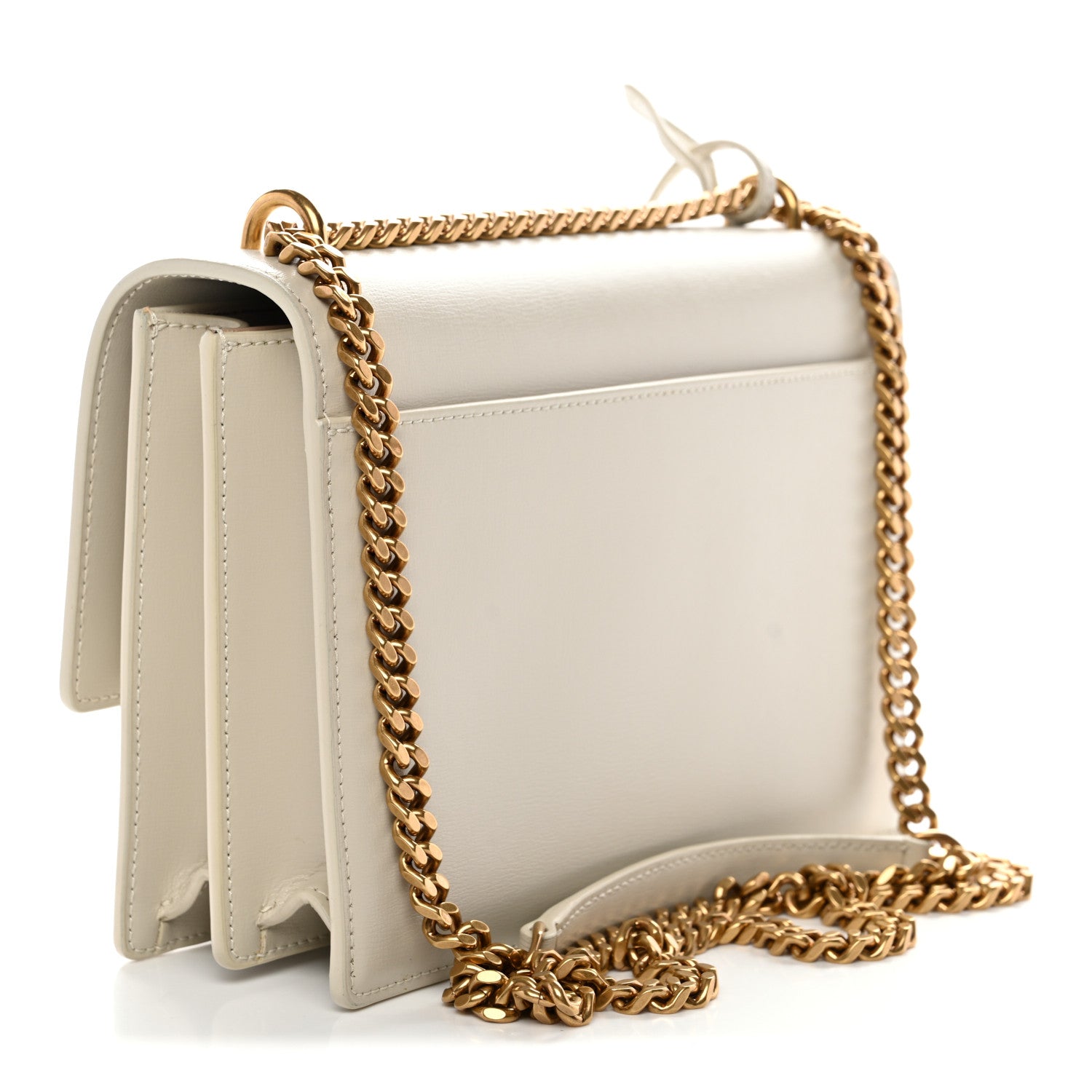 Saint Laurent Calfskin Medium Monogram Sunset Crema Soft 3 of 12