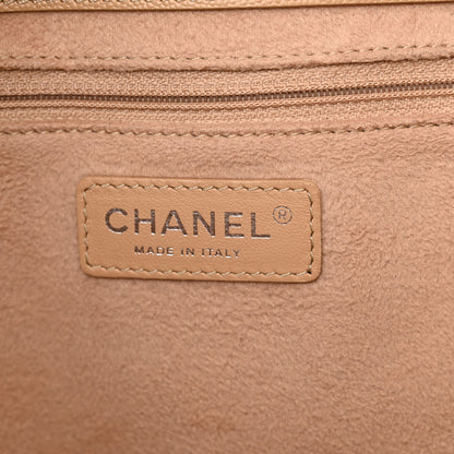 Chanel Caviar Small Studded Deauville Tote Beige 6 of 13