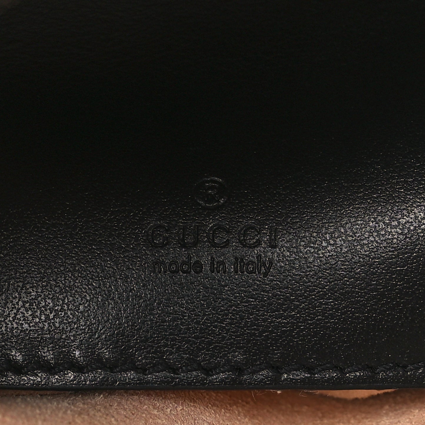 Calfskin Matelasse Mini GG Marmont Crossbody Bag Black