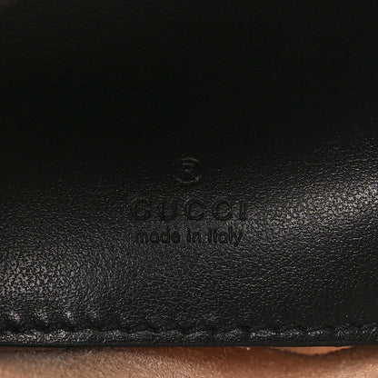 Gucci Calfskin Matelasse Mini GG Marmont Crossbody Bag Black 6 of 9