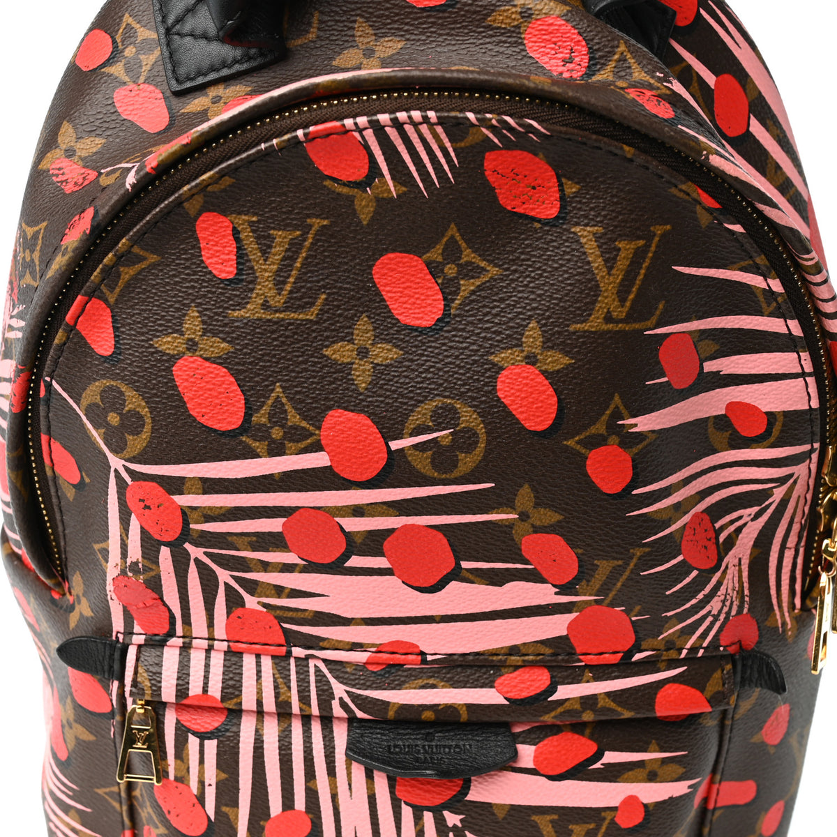 Louis Vuitton Monogram Jungle Dots Palm Springs Backpack PM Sugar Pink Poppy 8 of 10