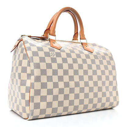 Louis Vuitton Damier Azur Speedy 30 2 of 4