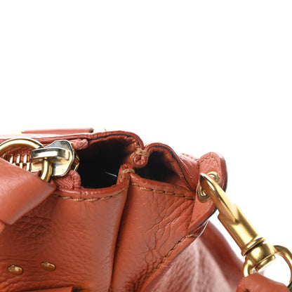 Chloe Calfskin Medium Marcie Satchel Coral 12 of 12