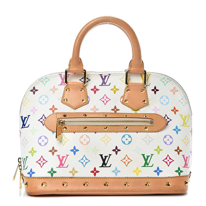 Louis Vuitton Monogram Multicolor Alma White 1 of 15