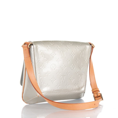 Louis Vuitton Vernis Thompson Street Silver 3 of 11