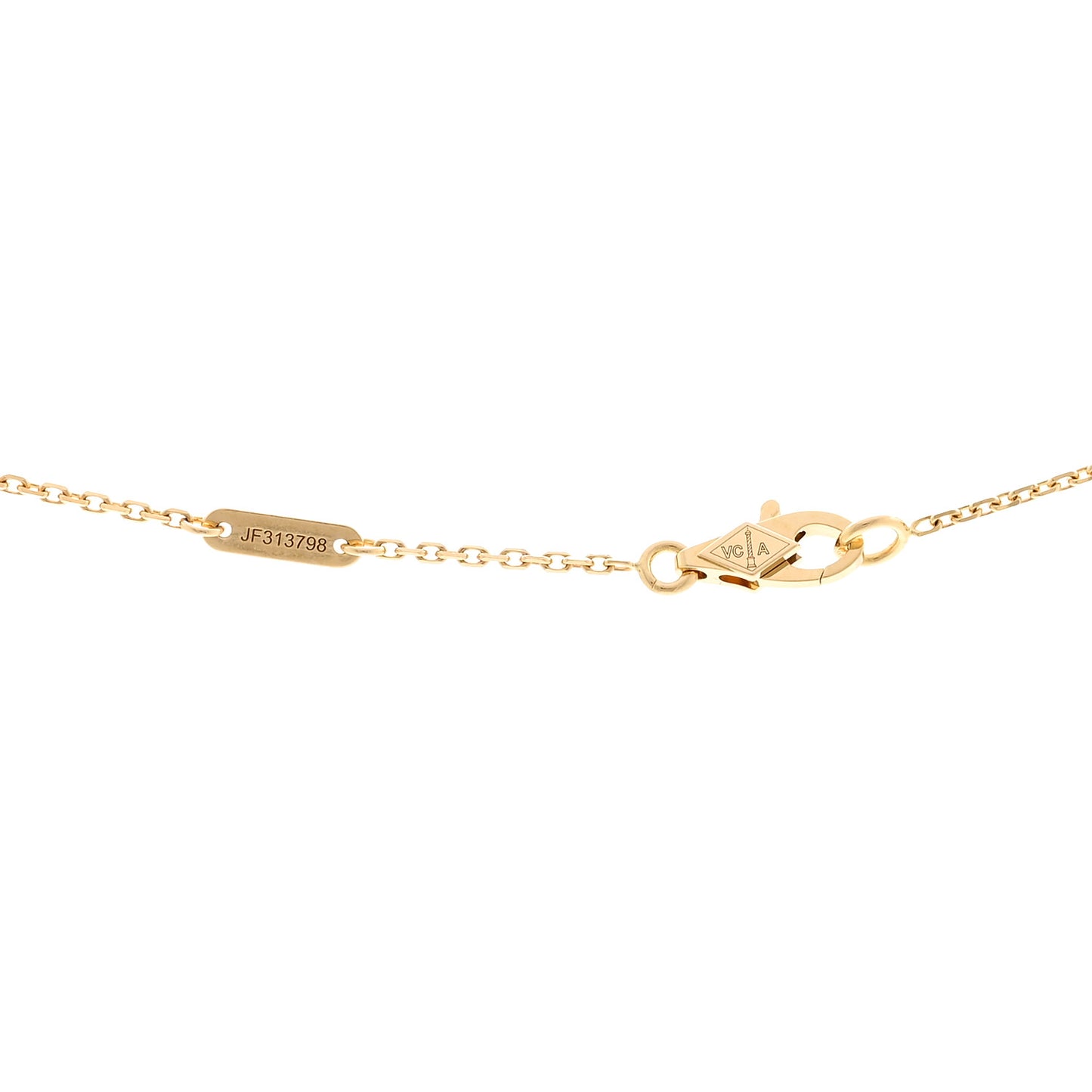 18K Yellow Gold Emerald Mini Frivole Pendant Necklace