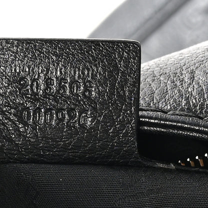 Gucci Guccissima Medium Charlotte Hobo Black 7 of 12