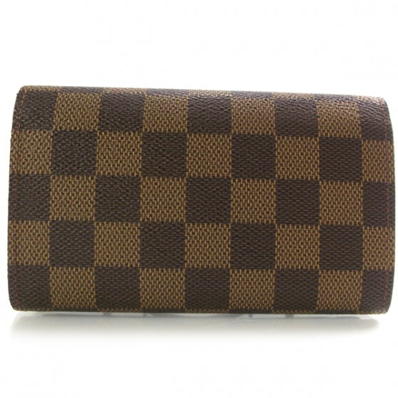 Damier Ebene Porte-Monnaie Tresor Wallet