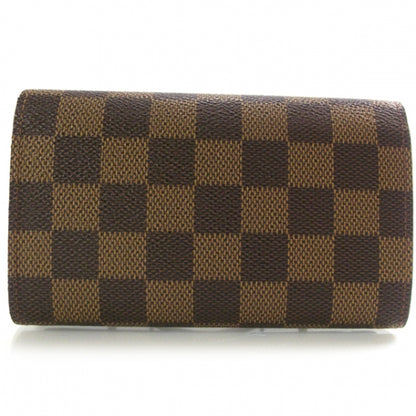 Louis Vuitton Damier Ebene Porte-Monnaie Tresor Wallet 2 of 7