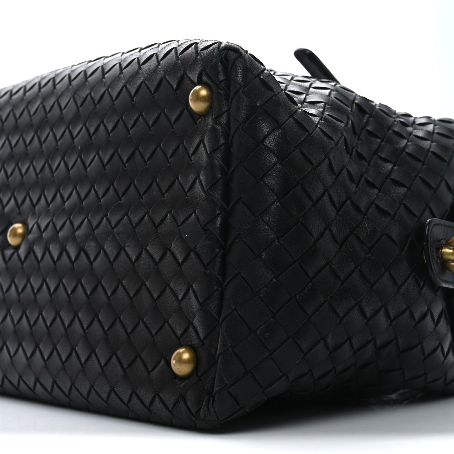 Nappa Intrecciato Montaigne Bag Black