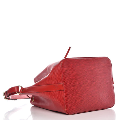Louis Vuitton Epi Petit Noe Castillan Red 4 of 12