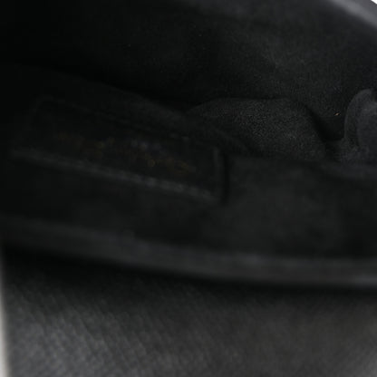 Christian Dior Grained Calfskin Mini Saddle Bag Black 5 of 11