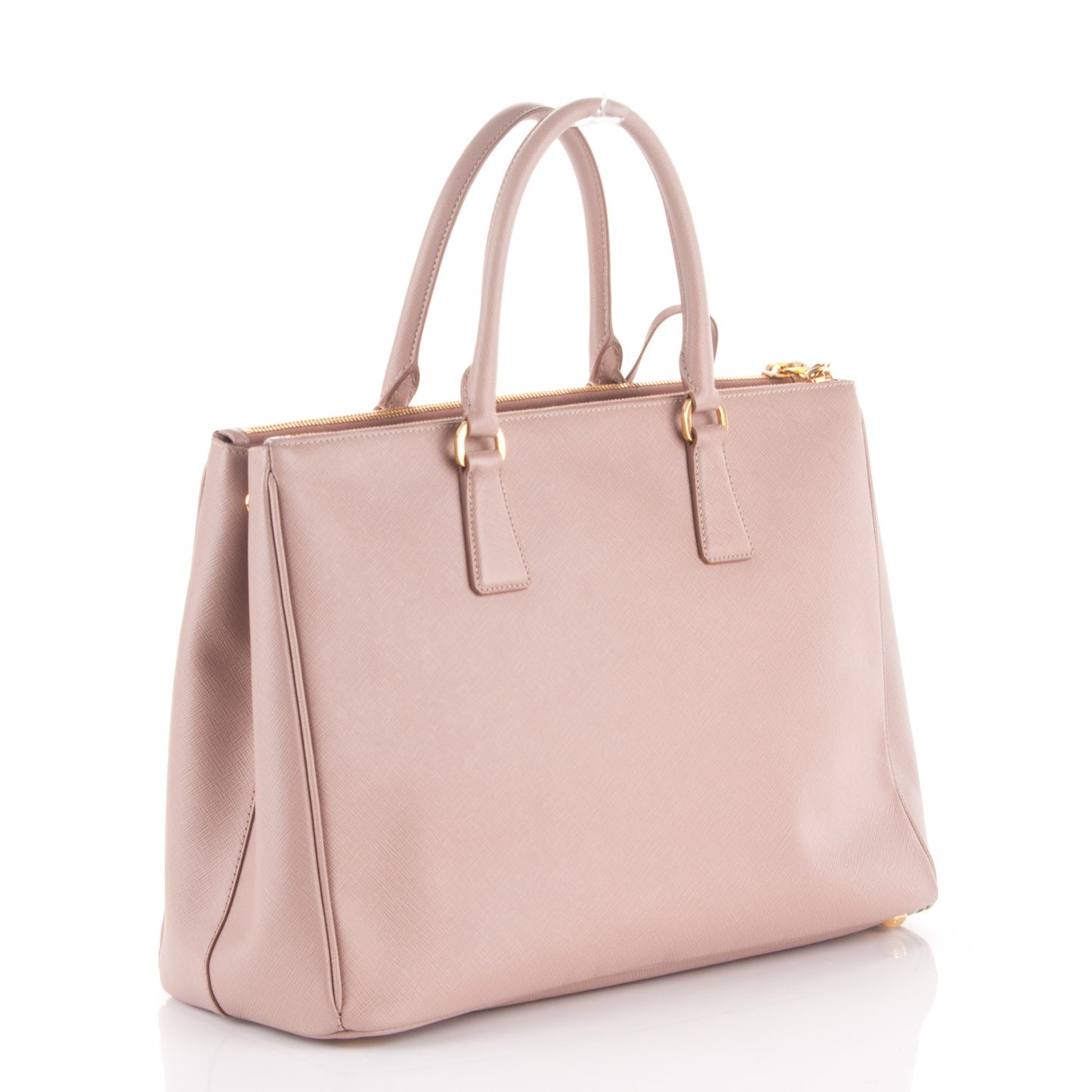 Saffiano Large Galleria Double Zip Tote Cammeo