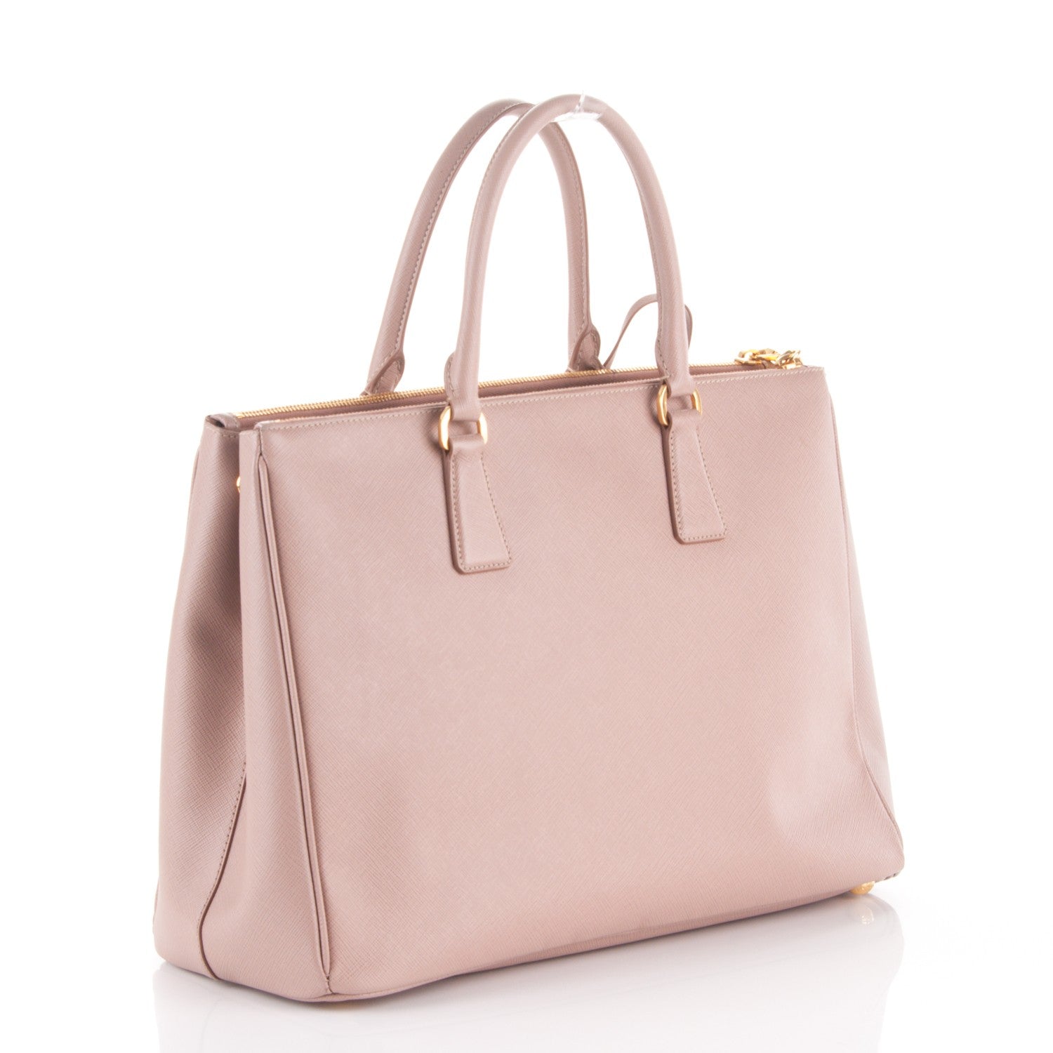 Prada Saffiano Large Galleria Double Zip Tote Cammeo 3 of 8