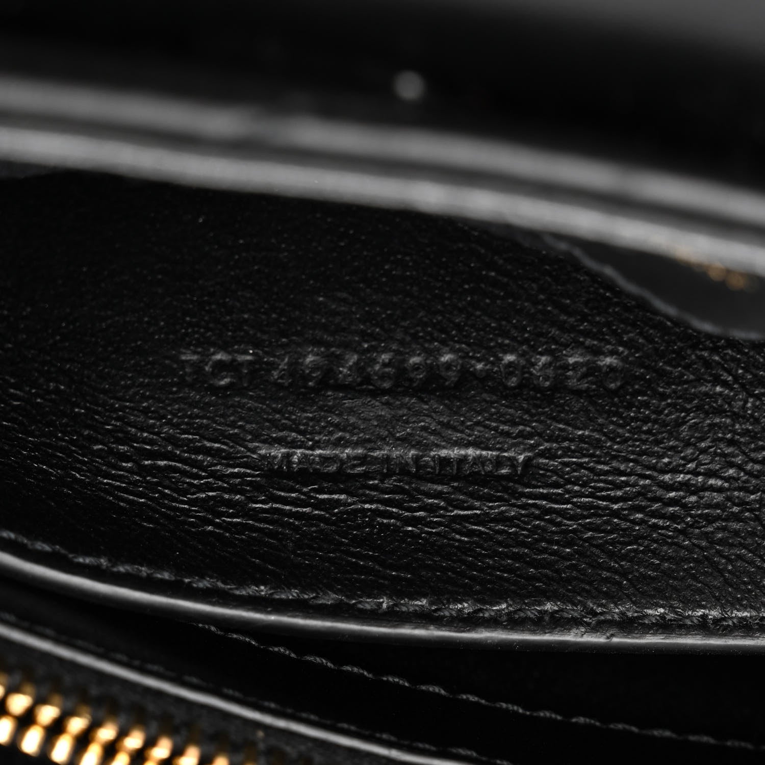 Saint Laurent Calfskin Y Quilted Monogram Small Loulou Chain Satchel Black 7 of 11