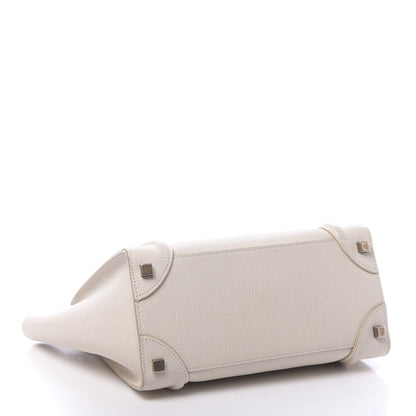 Celine Goatskin Micro Luggage White 4 of 12