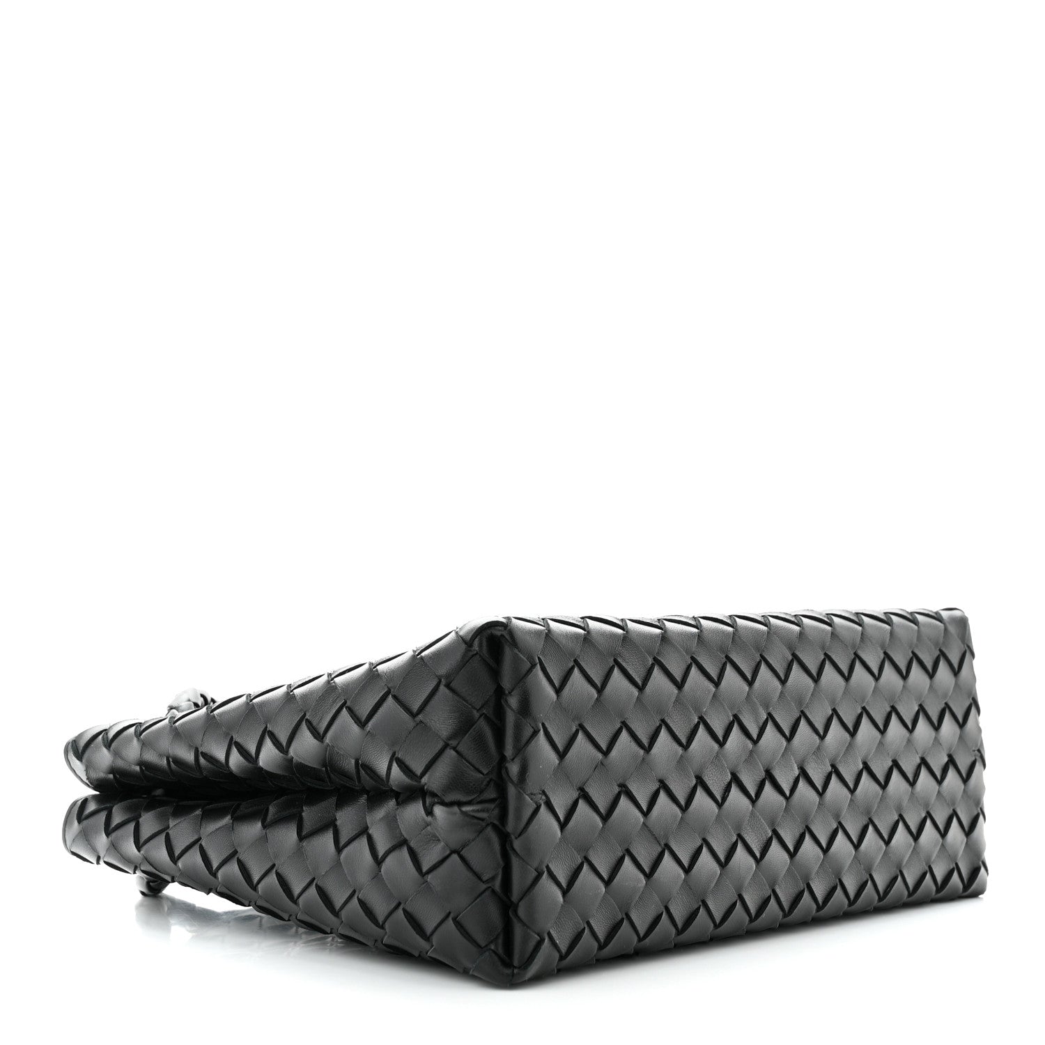 Bottega Veneta Nappa Intrecciato Medium Andiamo Shoulder Bag Black 4 of 9