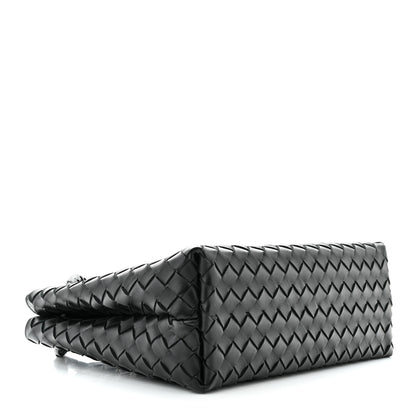 Bottega Veneta Nappa Intrecciato Medium Andiamo Shoulder Bag Black 4 of 9