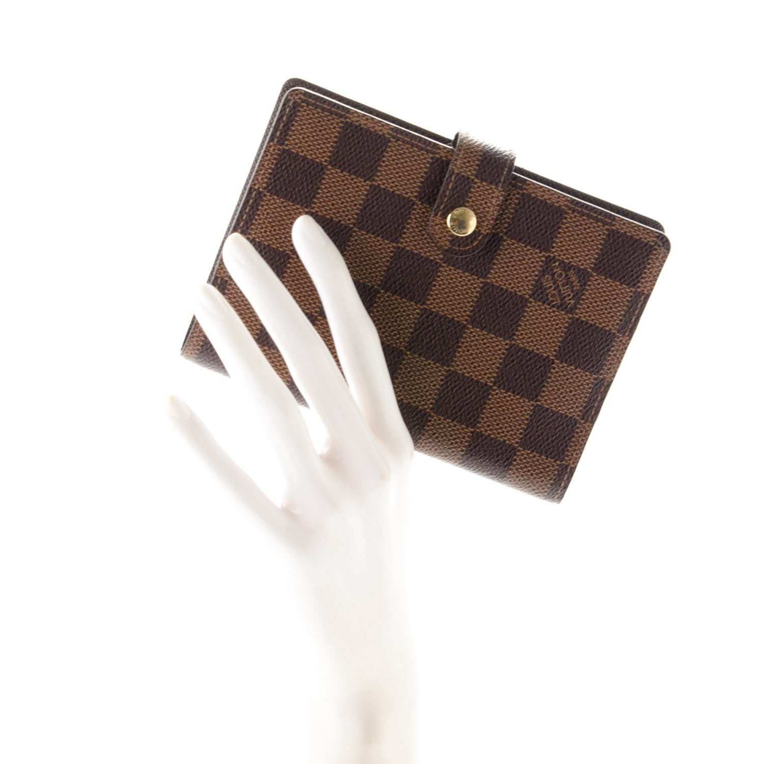 Louis Vuitton Damier Ebene Small Ring Agenda Cover 2 of 6