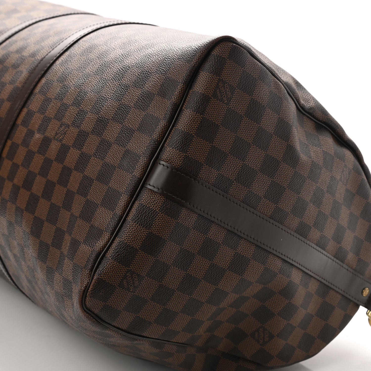 Louis Vuitton Damier Ebene Keepall Bandouliere 55 10 of 11