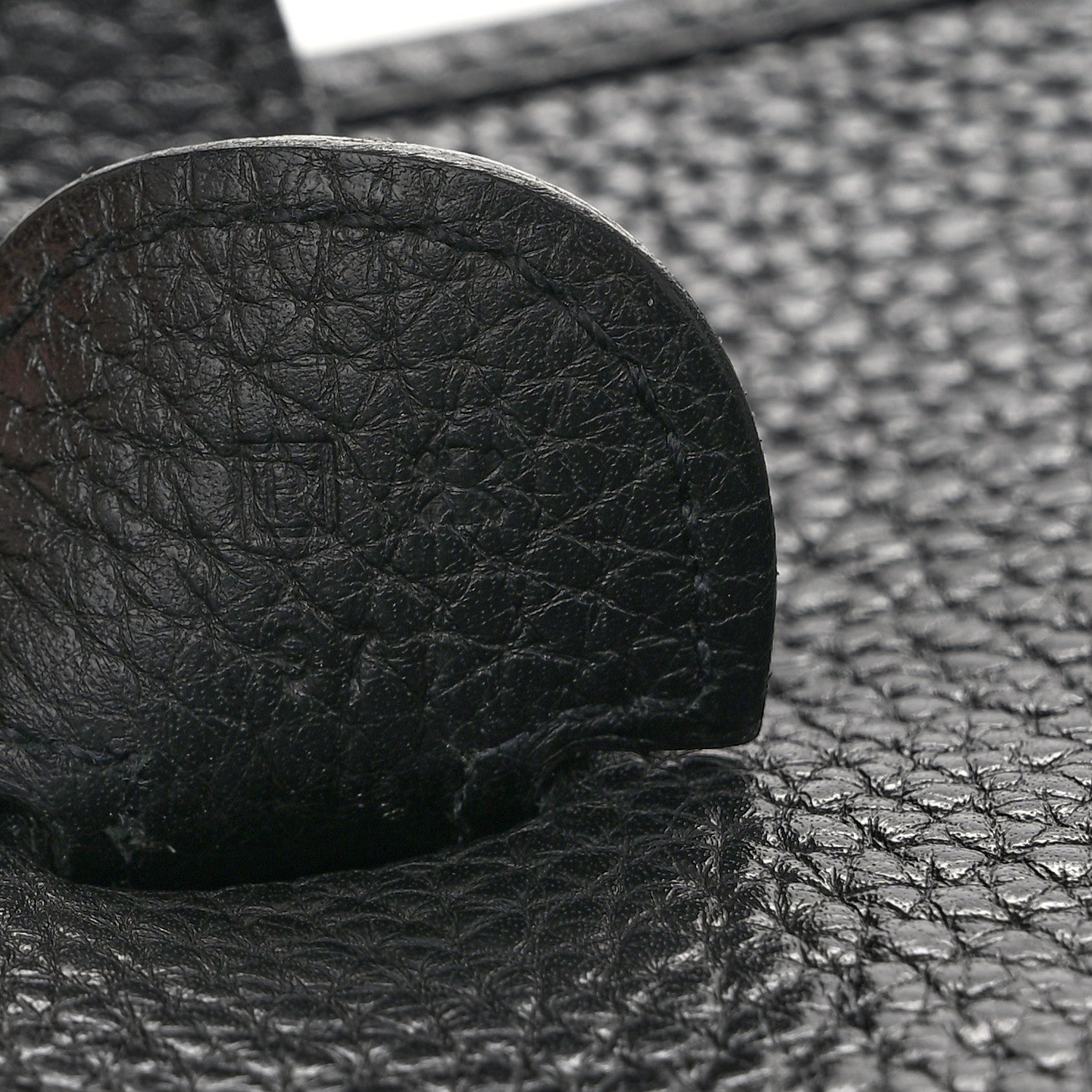 Hermes Taurillon Clemence Evelyne III GM Black 7 of 10