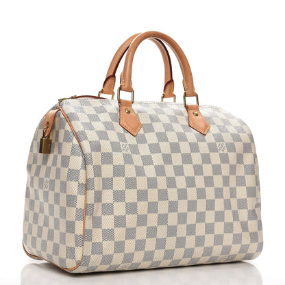 Louis Vuitton Damier Azur Speedy 30 3 of 16