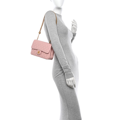 Chanel Lambskin Quilted Small Sweet Camellia Flap Light Pink 2 of 10