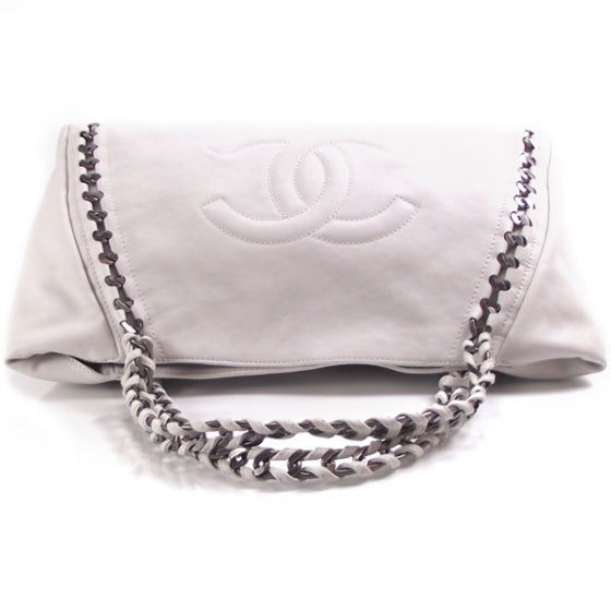 Chanel Leather Luxe Ligne Modern Chain Tote 5 of 12