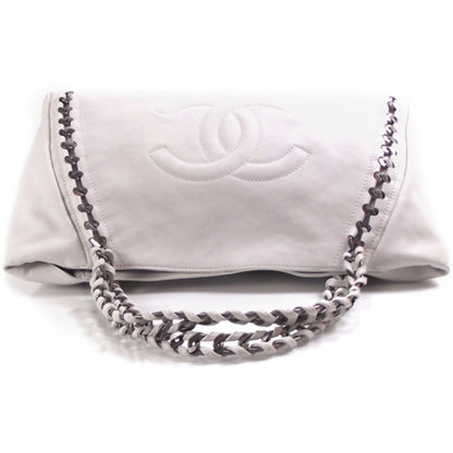 Chanel Leather Luxe Ligne Modern Chain Tote 5 of 12