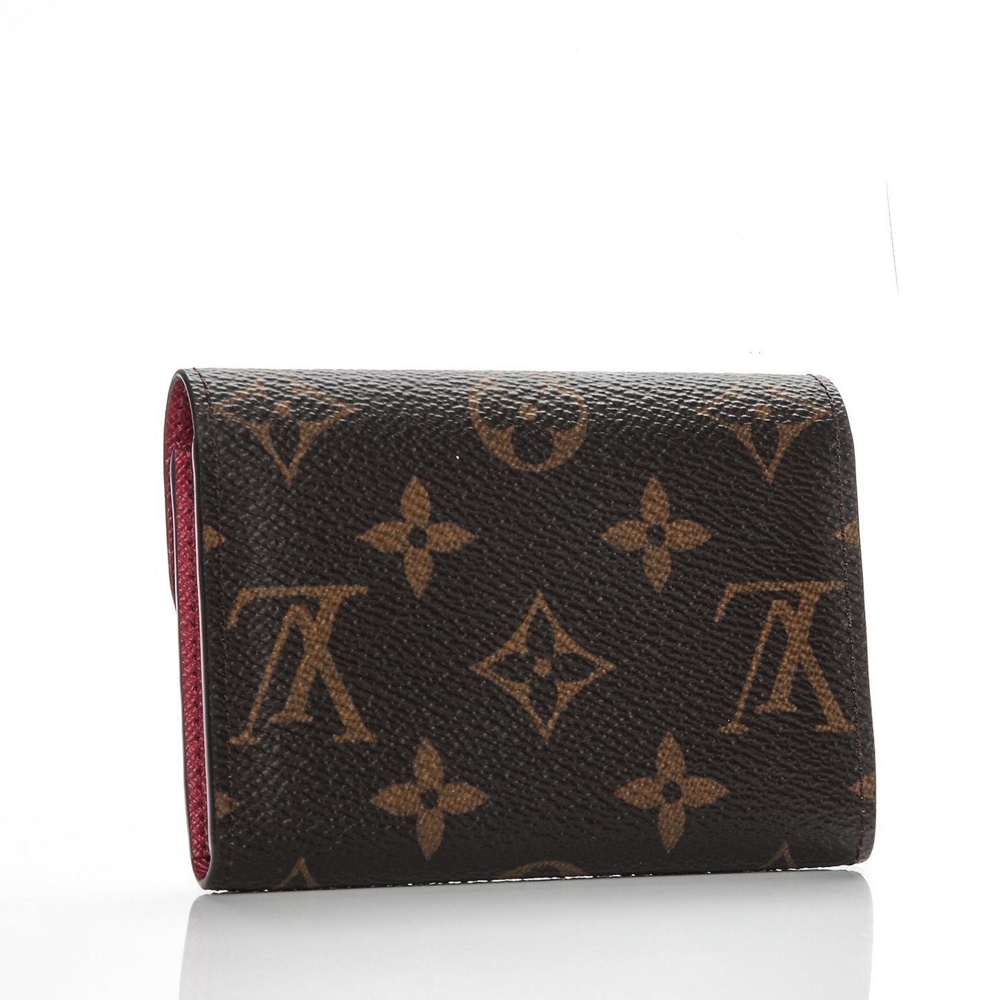 Monogram Rosalie Coin Purse Fuchsia