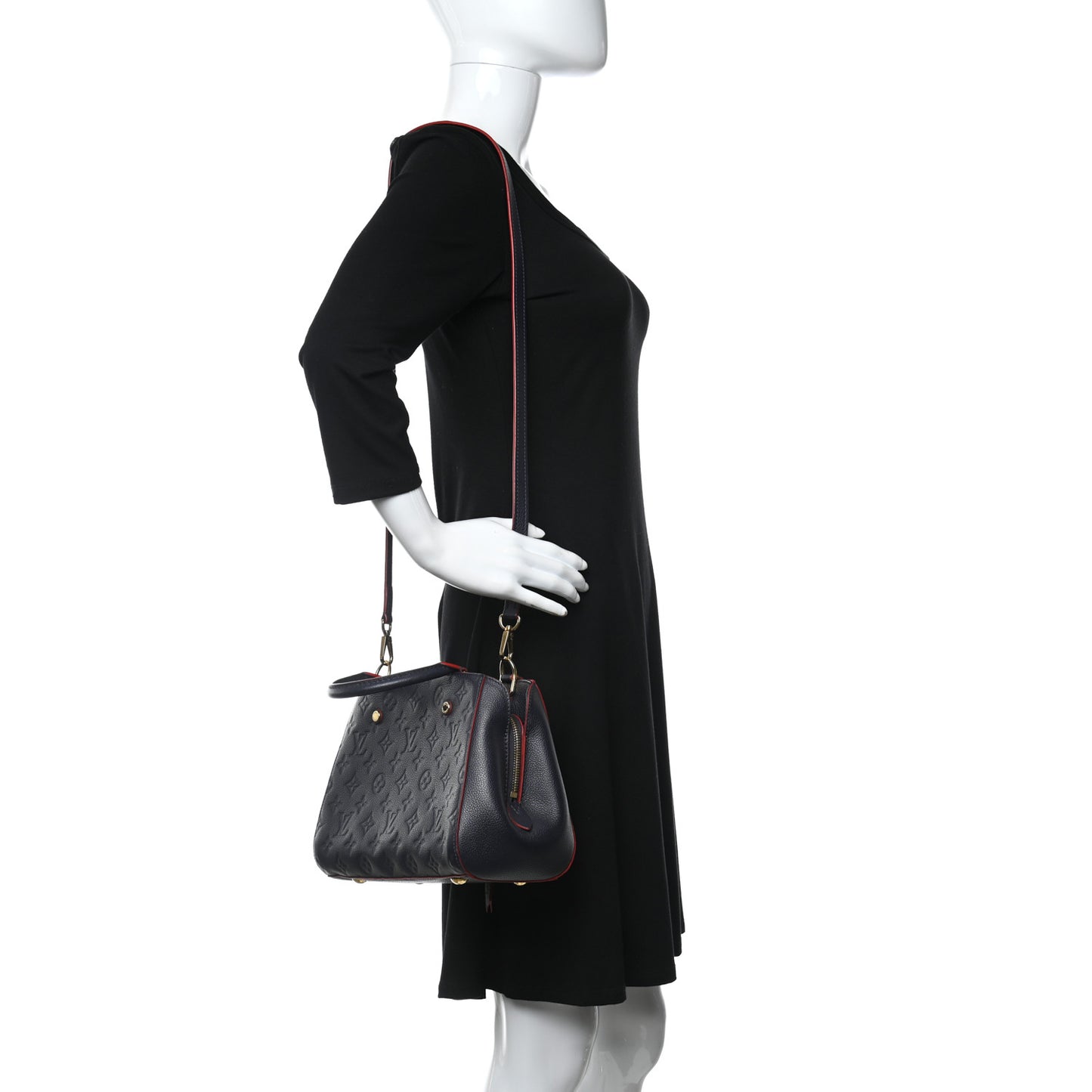 Empreinte Montaigne BB Marine Rouge