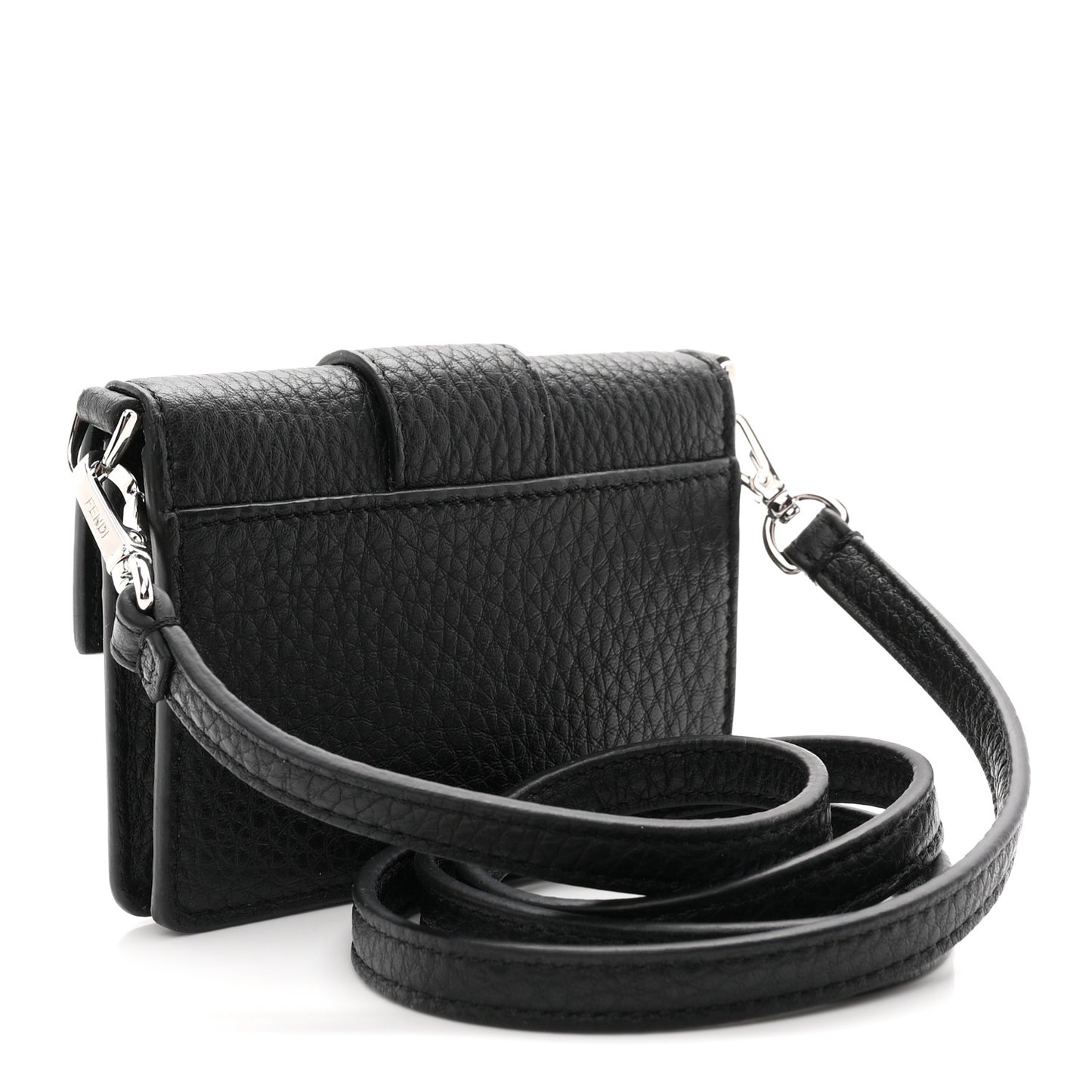 Cuoio Romano Micro Flat Baguette Black