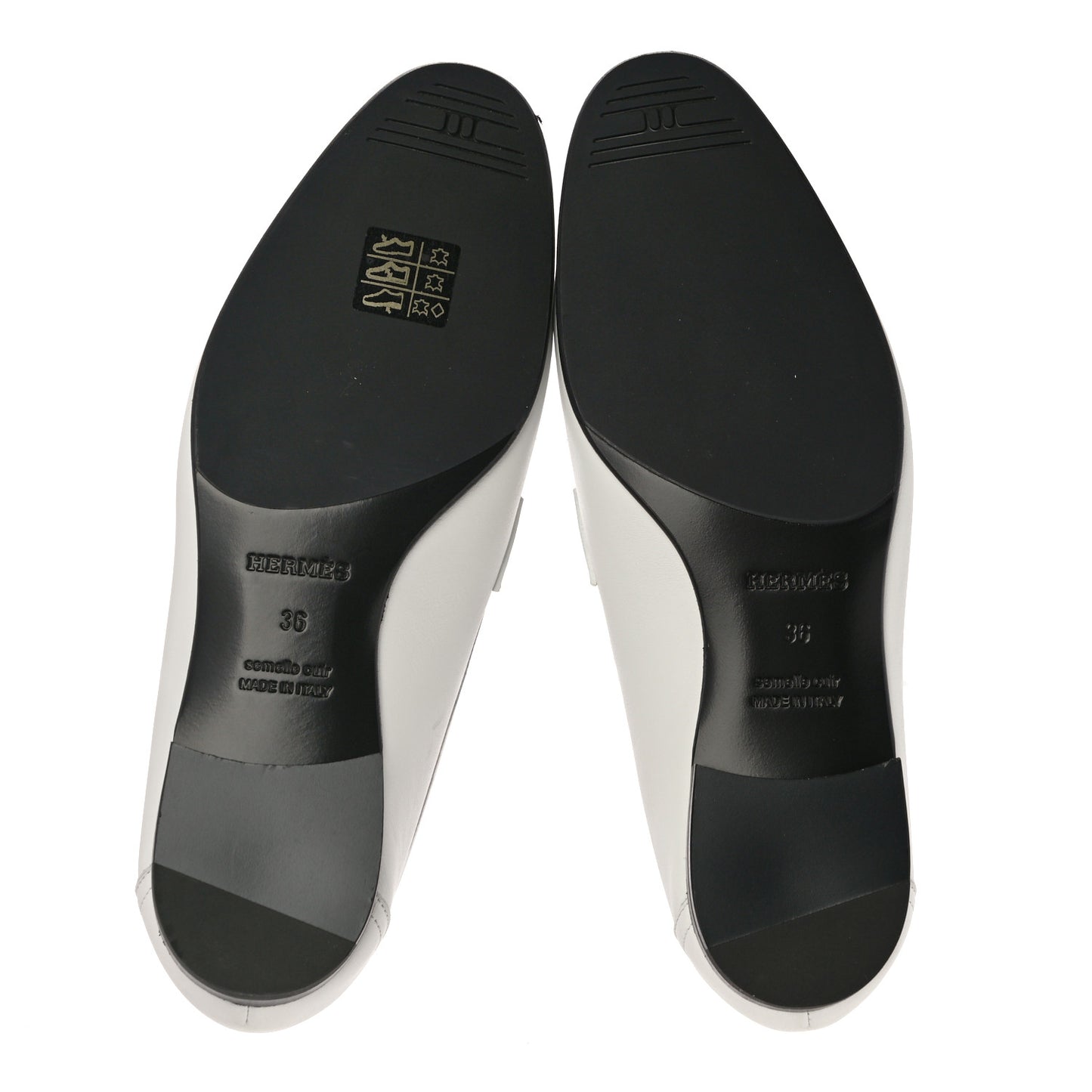 Calfskin Womens Royal Loafer 36 White