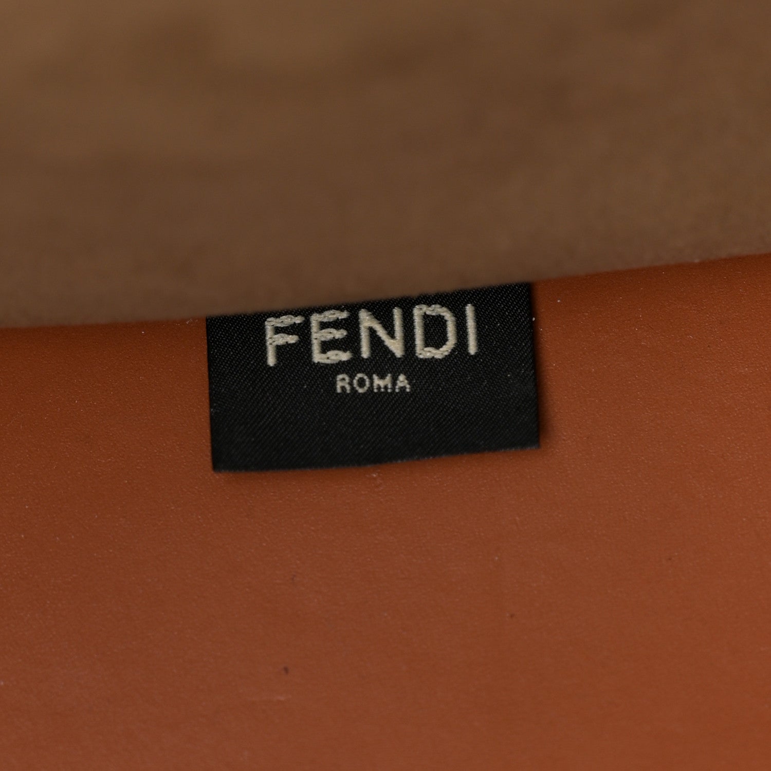 Fendi Vitello King Plexiglass Medium Fendi Sunshine Shopper Tote Cuoio 7 of 15