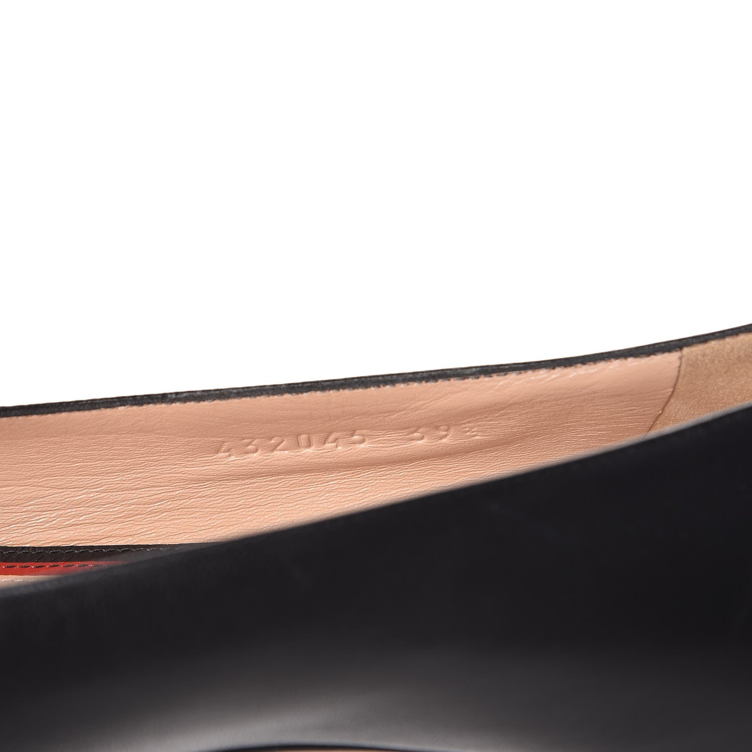 Gucci Calfskin Web Ballerina Flat 39.5 Black 8 of 9