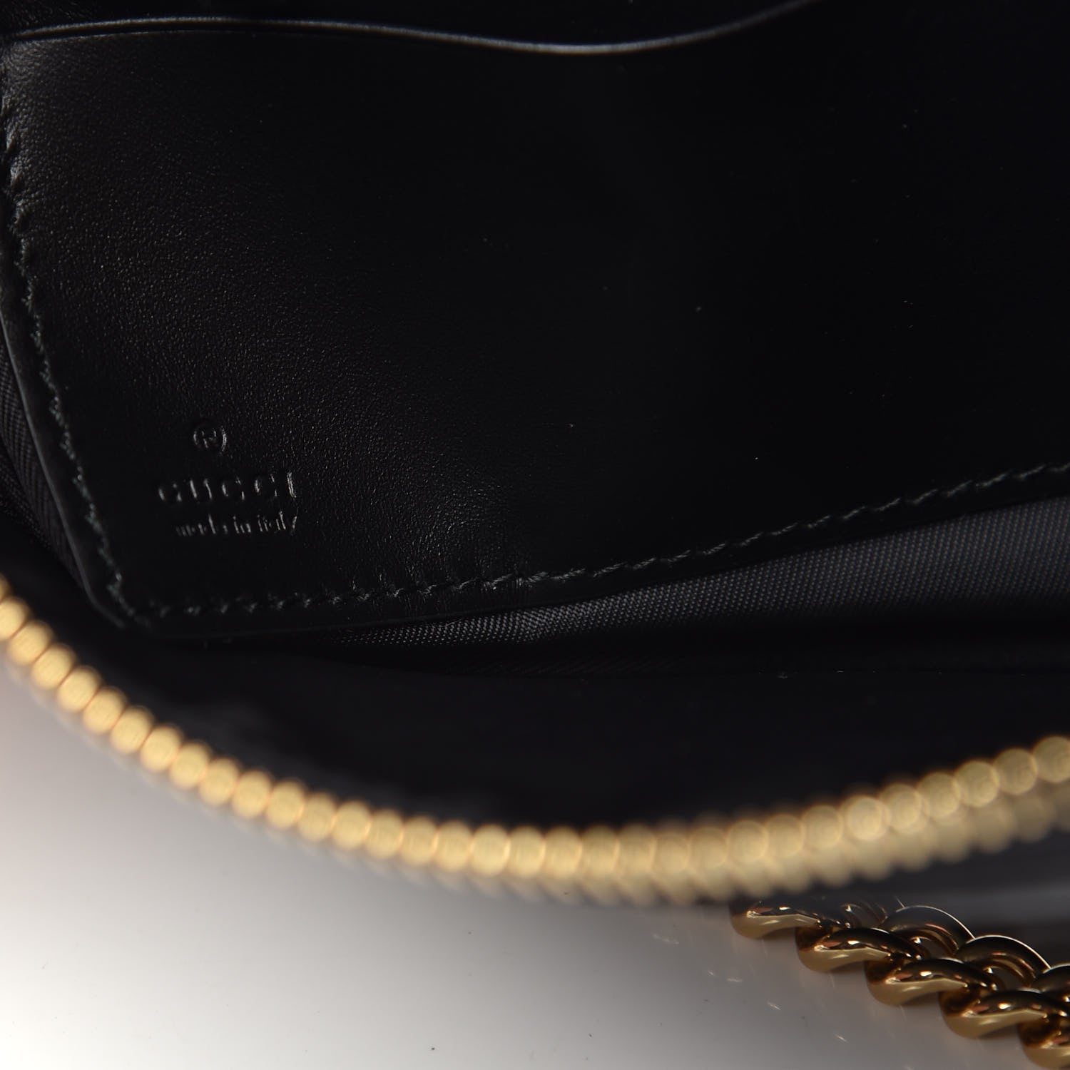 Gucci Guccissima Signature Wrist Wallet Black 6 of 8