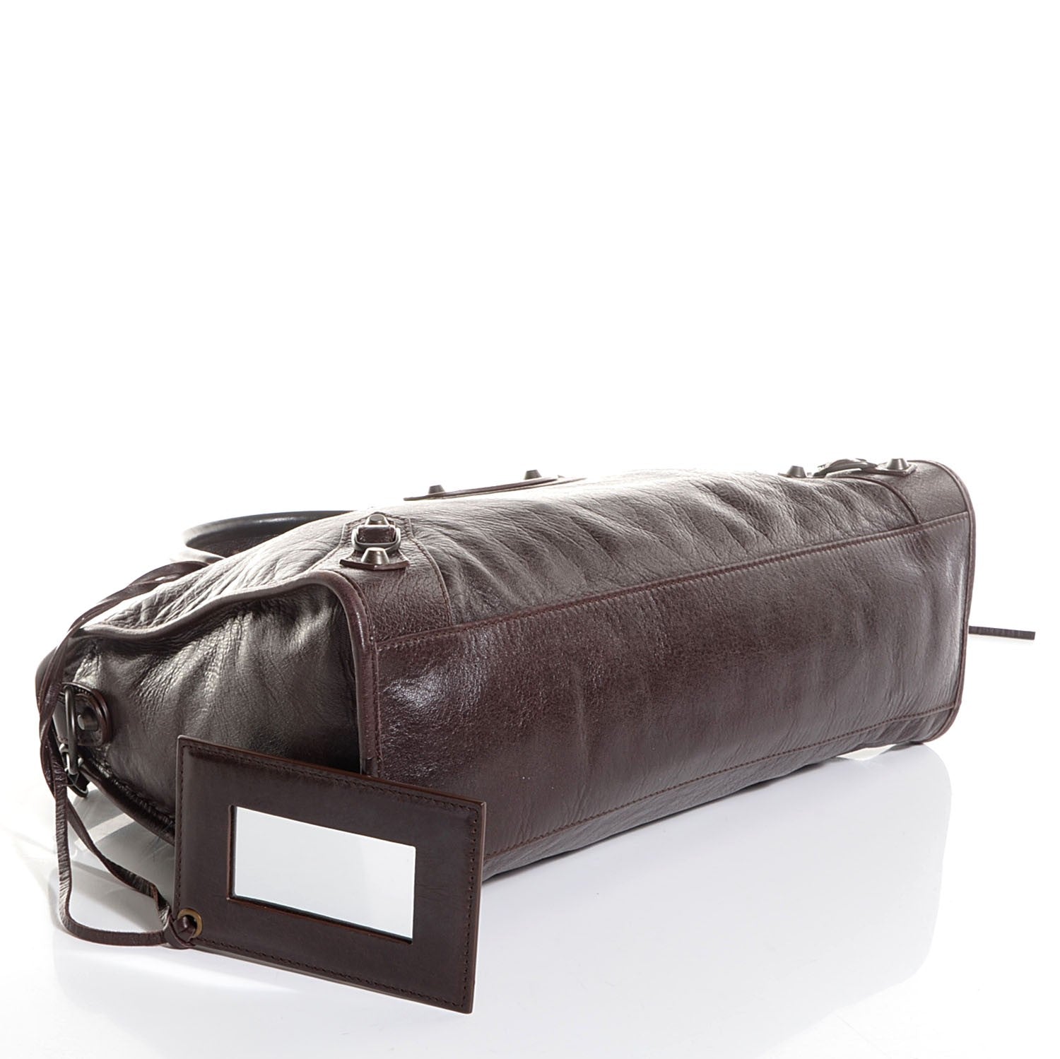 Balenciaga Agneau Classic Hardware City Cigare Fonce 5 of 17